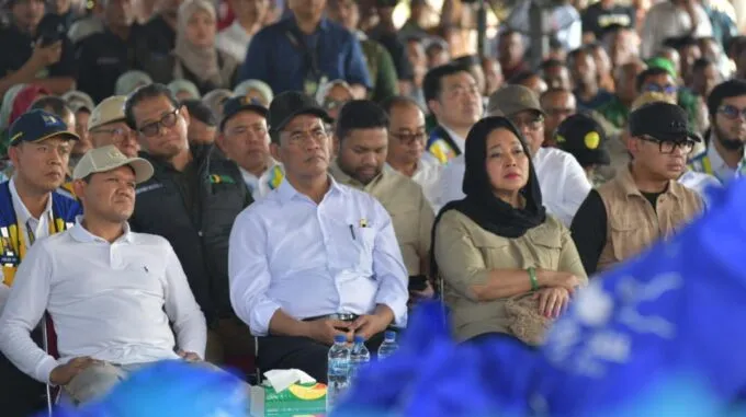 Menteri Pertanian Pimpin Groundbreaking Rehabilitasi Lahan Sawah Terdampak Bencana di Aceh Utara