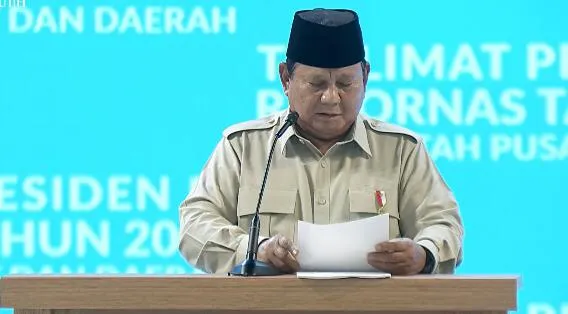 Prabowo Buka Rakornas Pemerintah Pusat dan Daerah 2026, Diikuti 4.011 Peserta