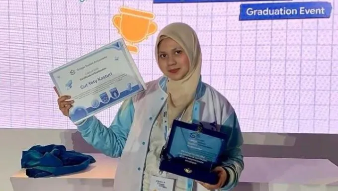 Mahasiswa Asal Matangkuli, Cut Yety Kasturi, Terpilih sebagai Google Student Ambassador