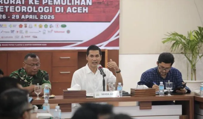 Percepatan Huntara dan Stok Logistik Diintruksikan Harus Siap Sebelum Ramadan