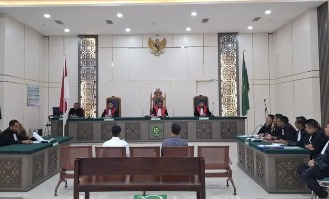 Dua Terdakwa Korupsi SPPD Inspektorat Aceh Besar Mulai Disidang