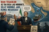 Iran Tegaskan AS Tak Bisa Lagi Mendikte, Selat Hormuz Jadi Kunci Negosiasi