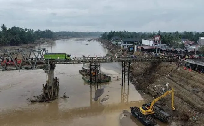 Akses Jembatan Bailey Kutablang Ditutup Sementara, Ini Jadwal dan Jalur Alternatif