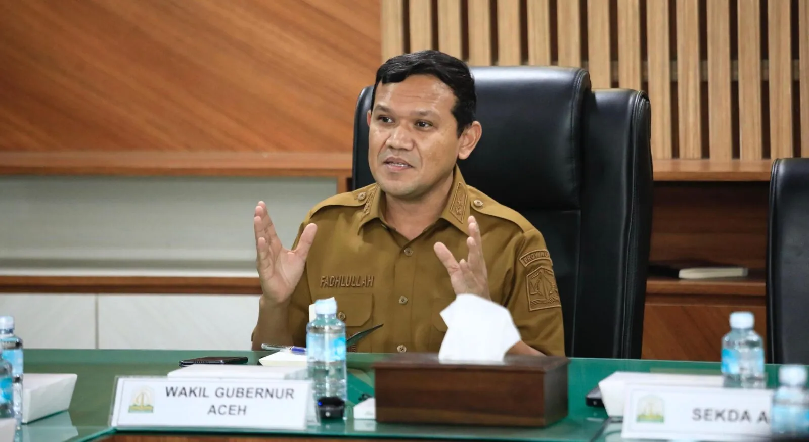 Wagub Dek Fadh Pimpin Rapat Pembahasan Revisi UUPA