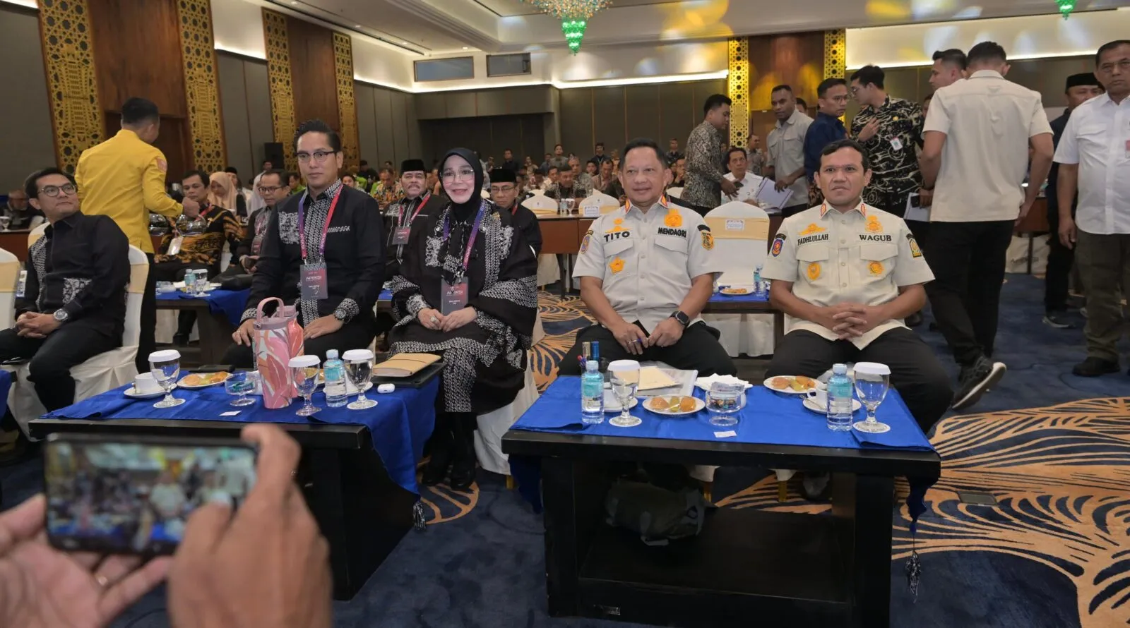 Wagub Fadhlullah Sambut Mendagri, Bahas Tata Kota dan Penguatan Daerah dalam Raker APEKSI 2026