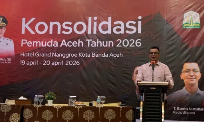 Kadispora Aceh Buka Konsolidasi Pemuda Aceh Tahun 2026, Dorong Peran Strategis Generasi Muda