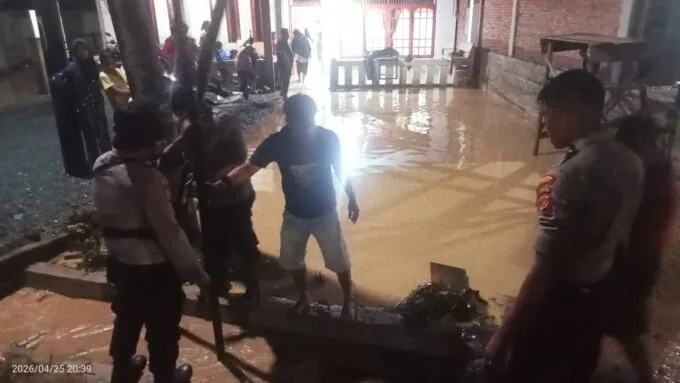 Hujan Deras Picu Banjir di Abdya, Tiga Gampong Tergenang