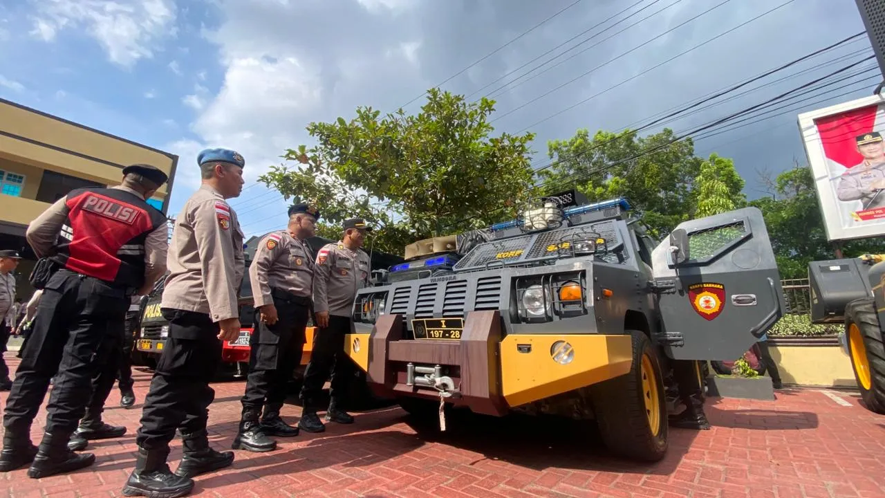 Jelang Mayday, Poresta Banda Aceh Gelar Apel Kesiapan Sarpras