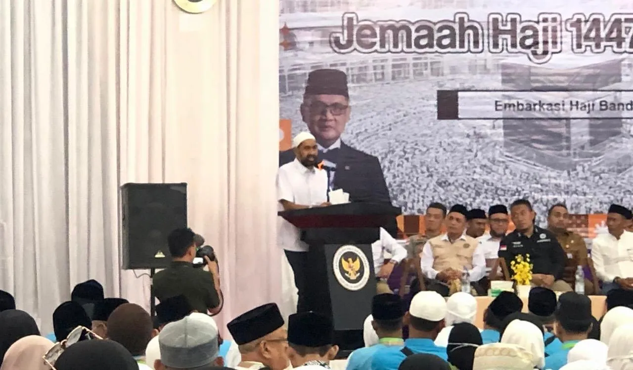 393 Jemaah Haji Kloter 1 Aceh Dilepas