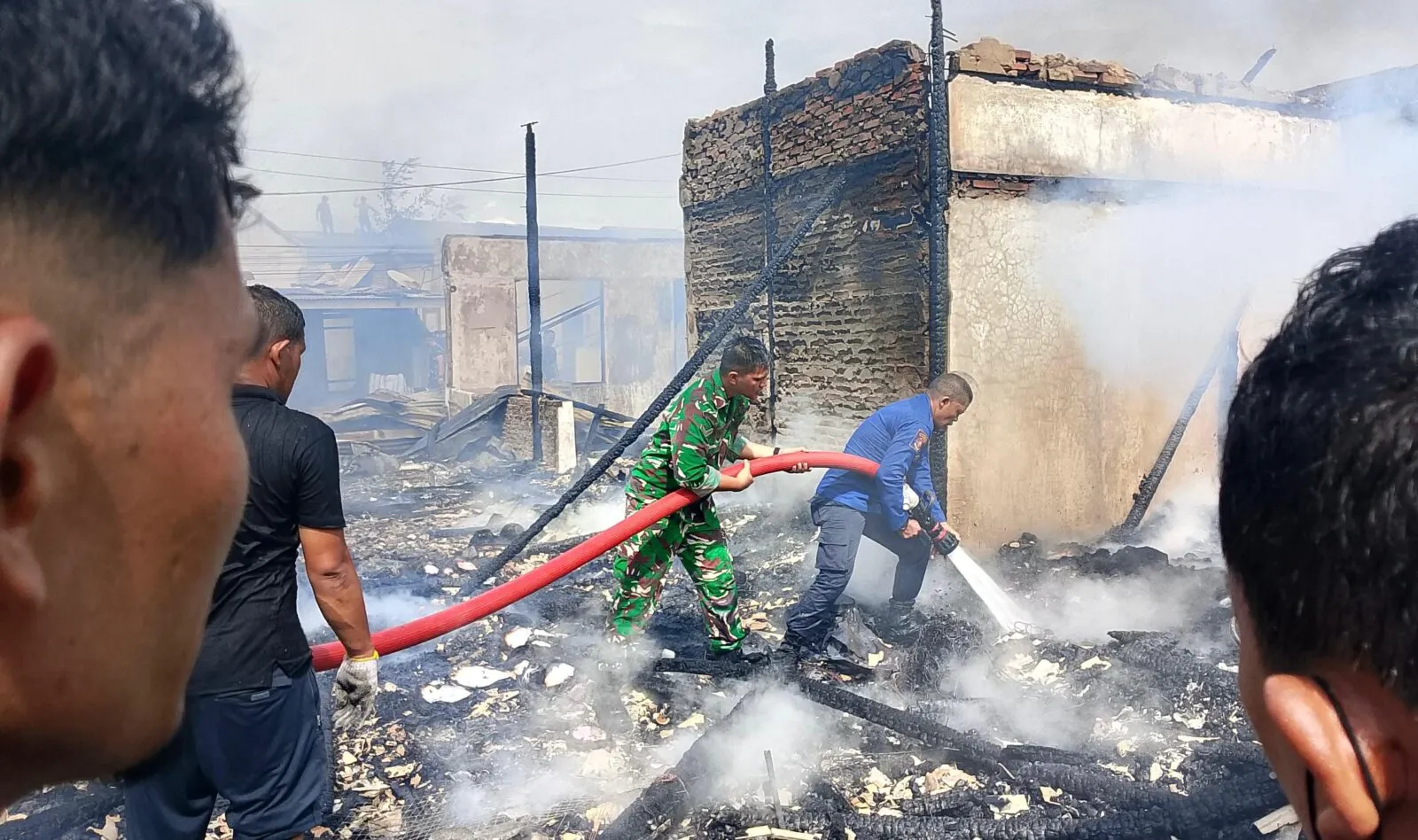 77 Rumah Ludes Terbakar di Lhokseumawe, 251 Warga Terdampak