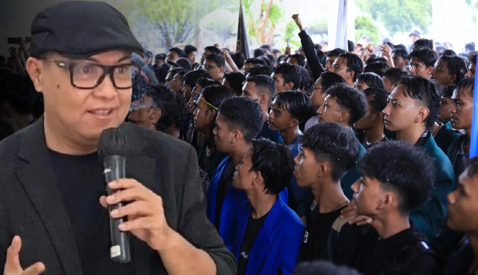 Massa Unjukrasa Protes Pergub JKA di Sebut Menolak Ruang Dialog