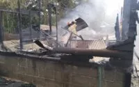 Kebakaran di Indrapuri Hanguskan Rumah dan Sepeda Motor, Penyebab Masih Diselidiki