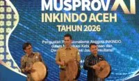Sekda Aceh Buka MUSPROV XI INKINDO Aceh 2026