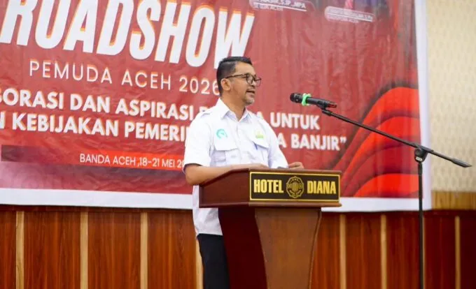 Kadispora Aceh Buka Roadshow Pemuda Aceh 2026, Dorong Kolaborasi Pemuda dalam Penguatan Kebijakan Pascabencana