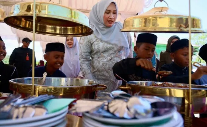 Perdana, Kak Na Rayakan Idul Adha Bersama Warga di Pedalaman Aceh Barat