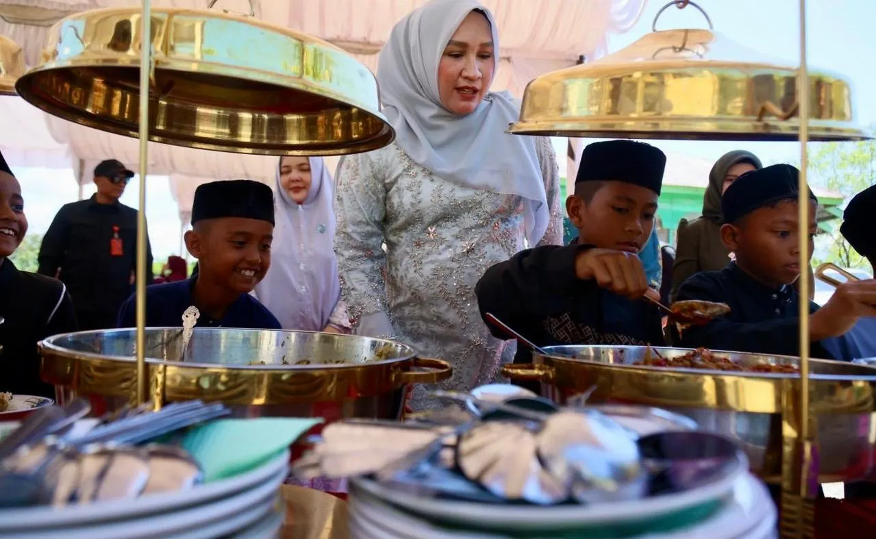 Perdana, Kak Na Rayakan Idul Adha Bersama Warga di Pedalaman Aceh Barat
