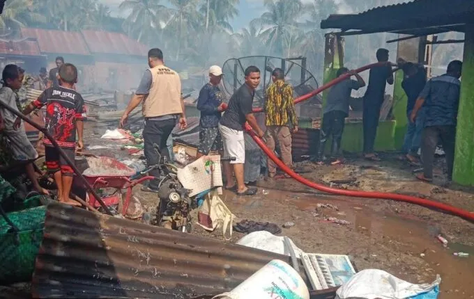 Api Lalap Permukiman di Aceh Tenggara, Tujuh Rumah Rusak Berat