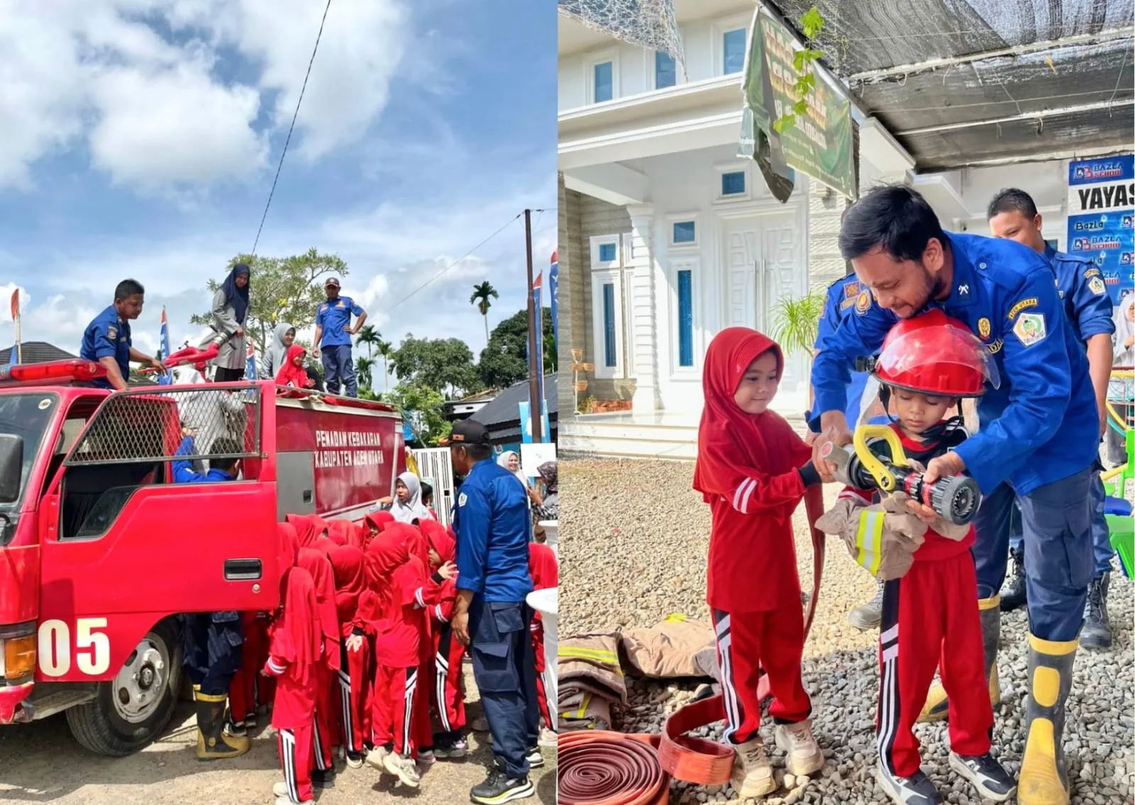 Edukasi Siaga Api untuk Anak TK di Aceh Utara