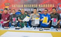 Seludupkan Narkotika Sabu 4 Kg di Bandara SIM, 4 Pemuda di Tangkap