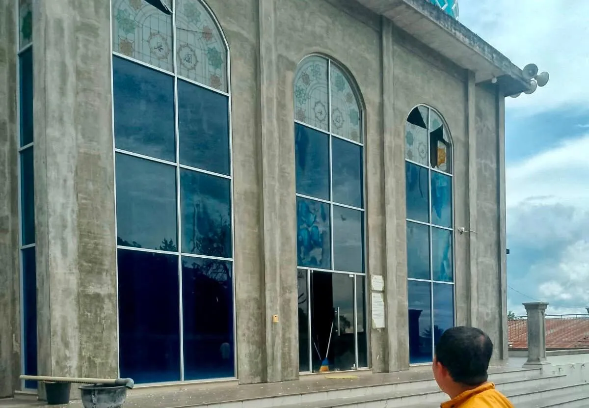 Gempa Magnitudo 4,2 Guncang Bener Meriah, Jendela Masjid Al Muttaqin Rusak