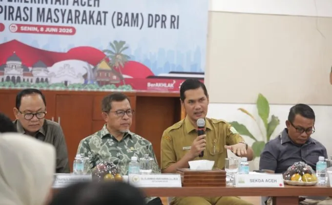 Terima Kunjungan BAM DPR RI, Sekda Aceh Dorong Penyelesaian Tuntas Persoalan Warga Eks Blang Lancang-Rancong