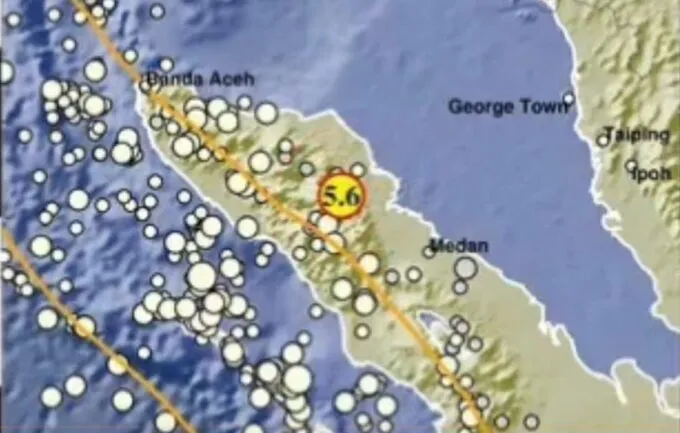 Gempa M5,6 Guncang Gayo Lues, BMKG: Getaran Terasa di Sejumlah Wilayah Aceh