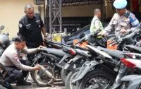 Poresta Banda Aceh Sita 80 Sepeda Motor Knalpot Brong Selama Juli 2026