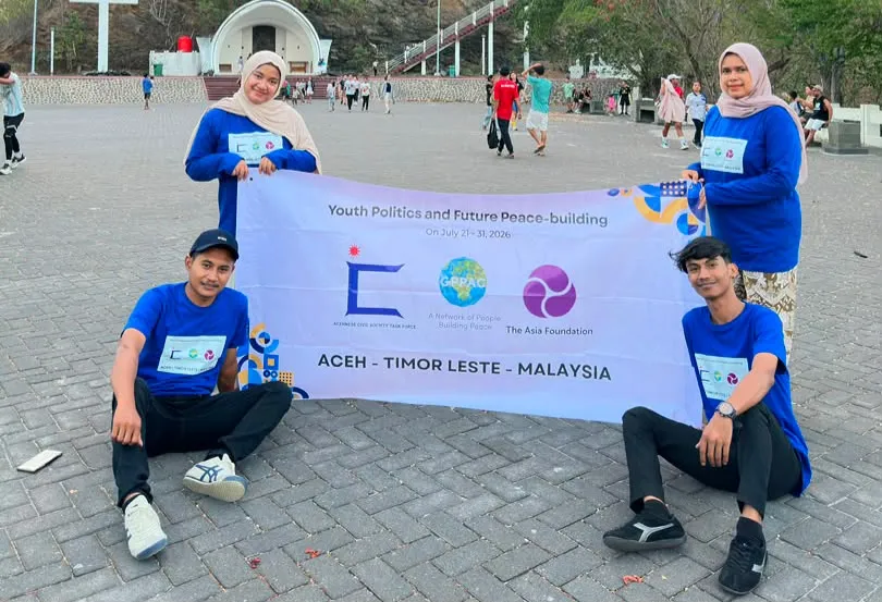 Program Aceh Peace Generation 2047, ACSTF Kirim Pemuda Studi Perdamaian ke Luar Negeri