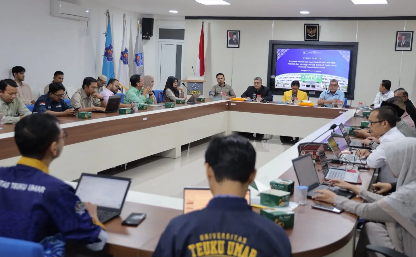 Lembaga Wali Nanggroe Gandeng Akademisi UTU Perkuat Implementasi MoU Helsinki