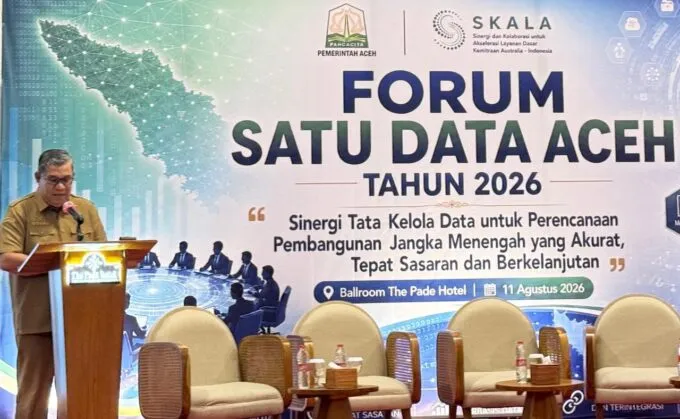 Gubernur Mualem Dorong Satu Data Aceh Lebih Akurat dan Terintegrasi
