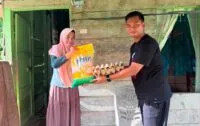 Hari Damai Aceh ke-21 Diperingati Muda Seudang Aceh Barat dengan Salurkan Sembako