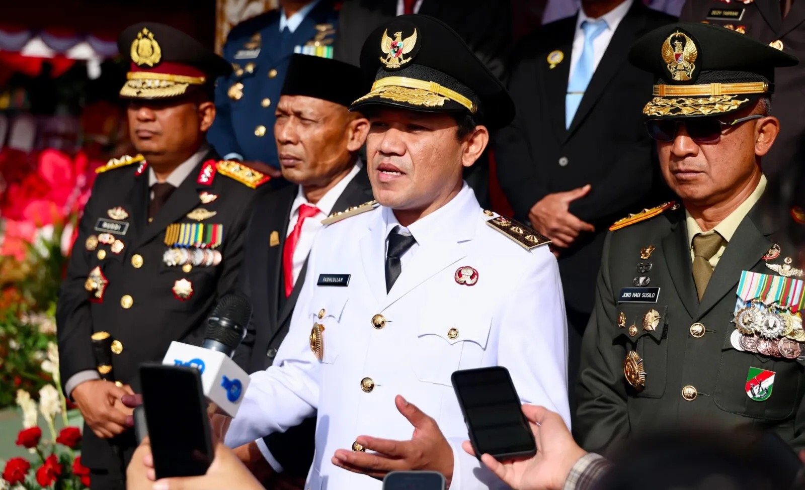 Pimpin Upacara ke-81 RI, Fadhlullah Ajak Rakyat Aceh Jaga Perdamaian