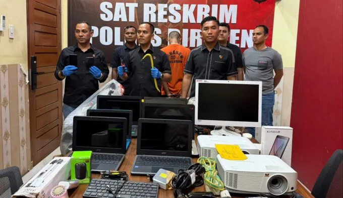 Bobol 10 Sekolah, Pria di Bireuen Ditangkap Polisi