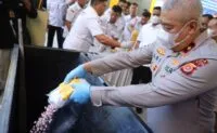 Polda Aceh Musnahkan 2.538 Cartridge Vape Mengandung Etomidate