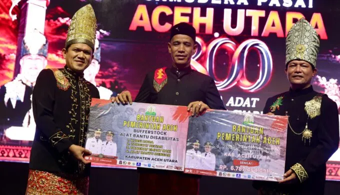 Pemerintah Aceh Serahkan Bantuan Rp6,78 Miliar untuk Aceh Utara