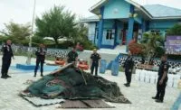 KKP Musnahkan Pakan dan Obat Ikan Ilegal serta Alat Tangkap Merusak di Banda Aceh