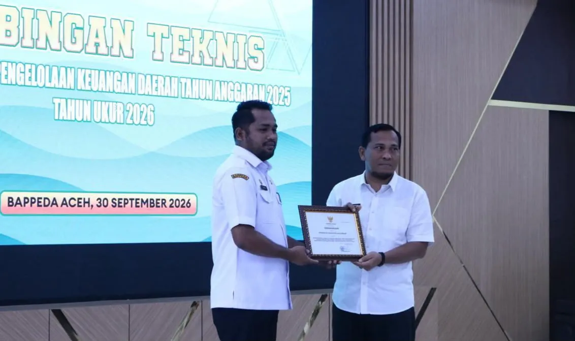 Aceh Besar Jadi Satu-satunya Daerah di Aceh Berpredikat Baik dalam Pengelolaan Keuangan