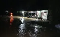 Subulussalam Banjir, Puluhan Rumah Terendam dan Jembatan Rusak Berat