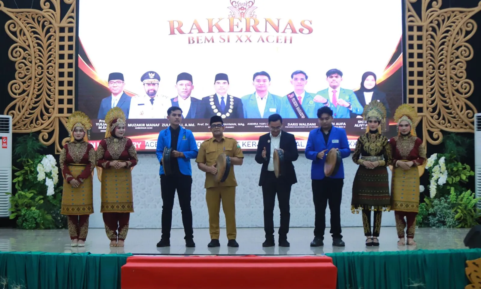 Wakili Gubernur pada Pembukaan Rakernas XX BEM SI 2026, Pj Sekda Aceh Dorong Mahasiswa Jadi Mitra Strategis Pembangunan