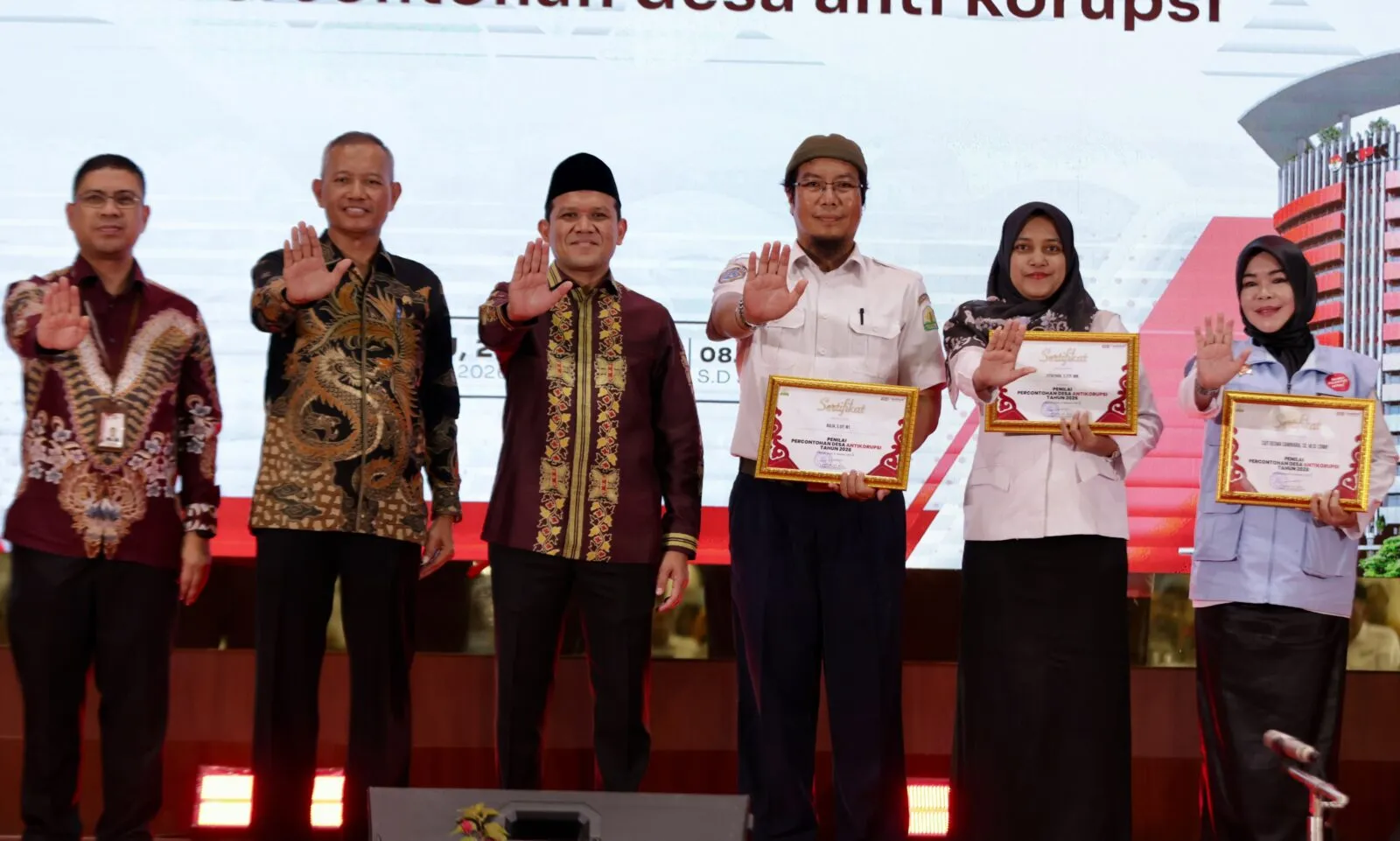 15 Gampong di Aceh Terima Penghargaan Desa Antikorupsi