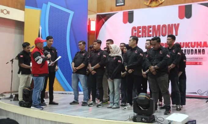 Muda Seudang Kukuhkan 5 DPW Baru di Aceh Tengah, Kini Terbentuk di 22 Kabupaten/Kota