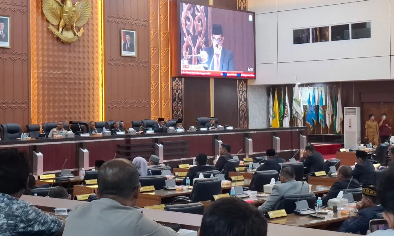 Pemerintah Ajukan Rancangan APBA 2027 Sebesar Rp10,37 Triliun, Pendapatan Aceh Rp10,01 Triliun