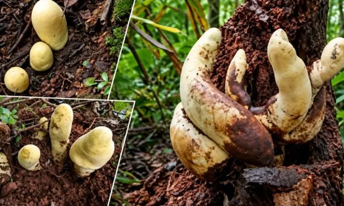 Jamur Raksasa Dianjunus rex Ditemukan di China, Tumbuh hingga 50 Sentimeter