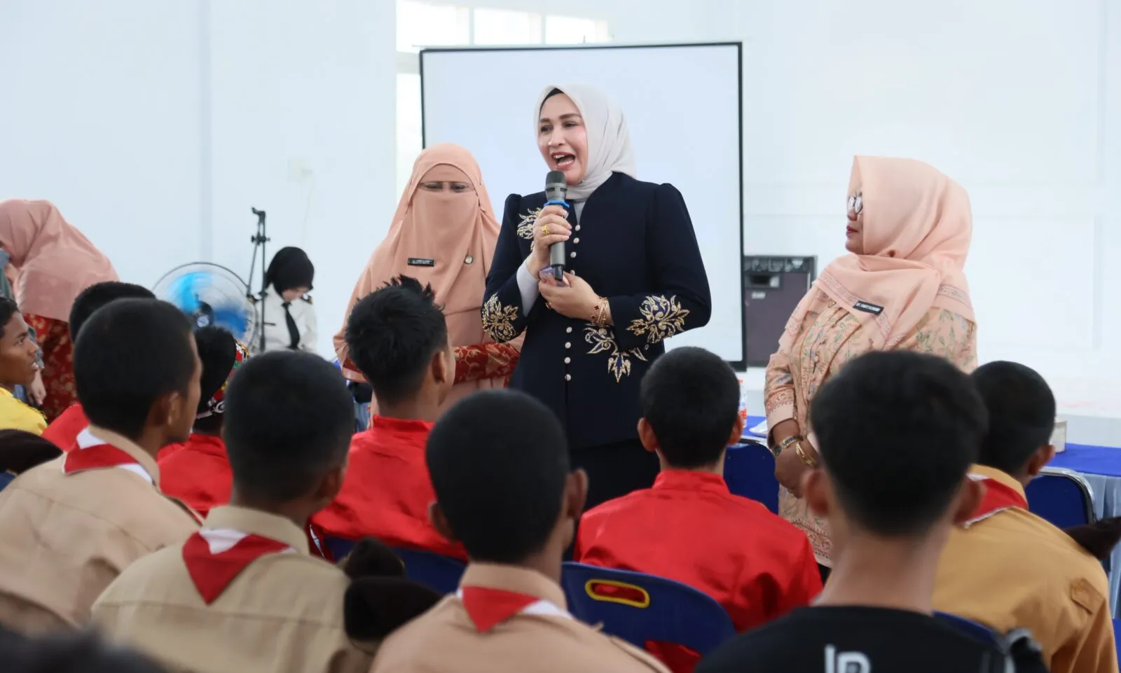 Kak Na Semangati Anak Binaan di LPKA Lambaro